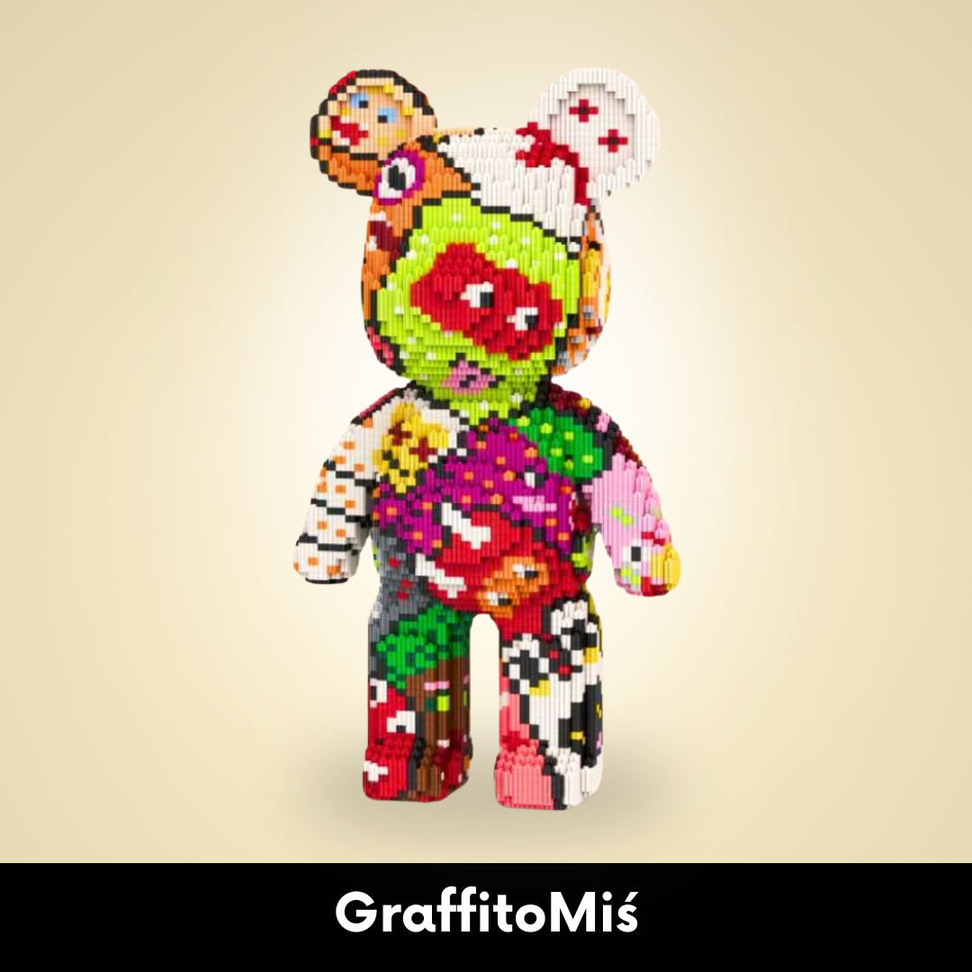 KlockoMiś™ – Gigantyczny Miś z Klocków